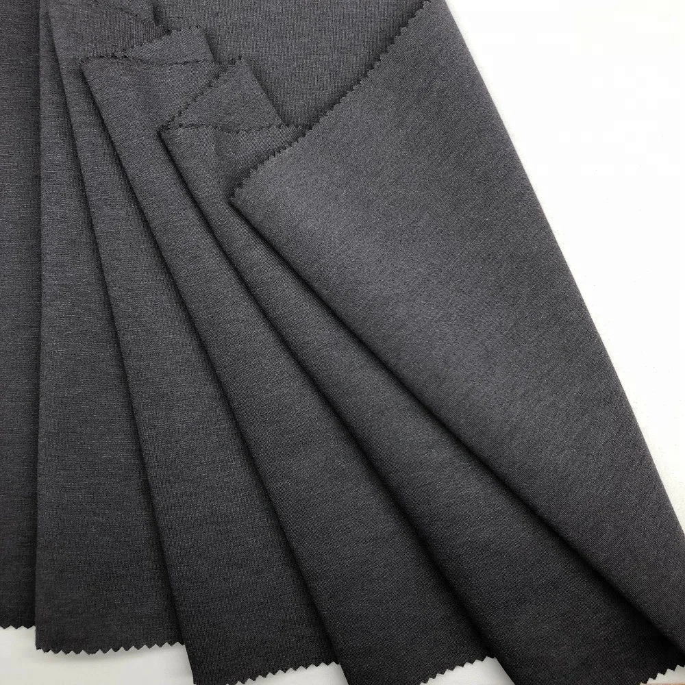 
Hot selling soft 69% polyester 25% rayon 6% spandex crepe scuba knitting fabric 