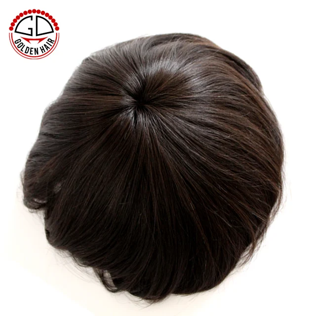 
High Quality Cheap Price Invisible Hairline Natural Looking Toupee Men Thin Skin 