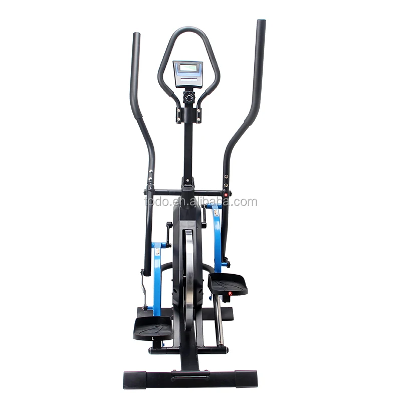 Популярная Магнитная эллиптическая машина, эллиптический велосипед с колесами, перекрестный эллиптический тренажер