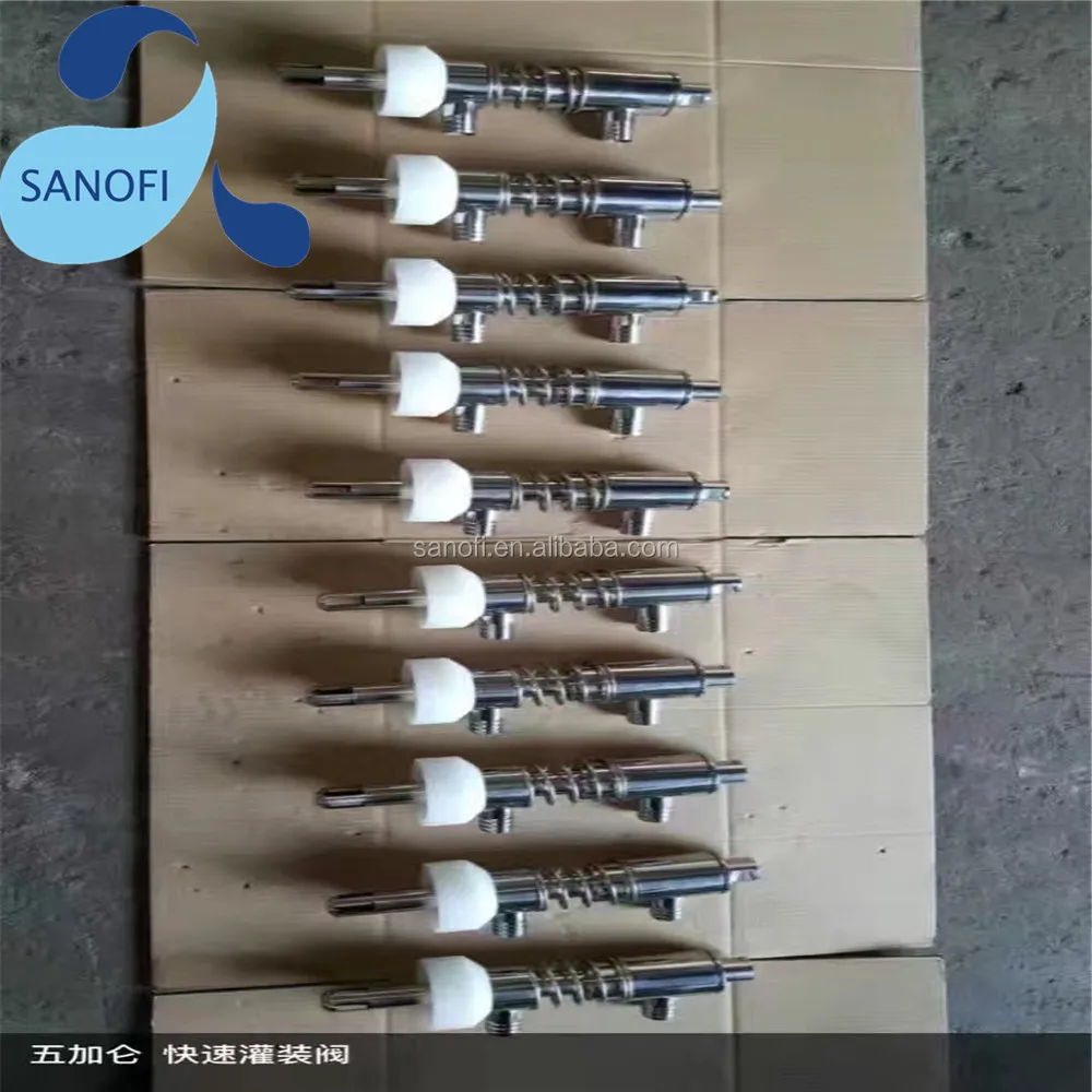 bottle water/ juice filling labeling packing  machine spare parts/ filling valves