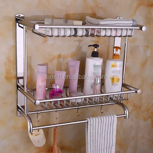 Лидер продаж, полки для ванной комнаты из нержавеющей стали A899