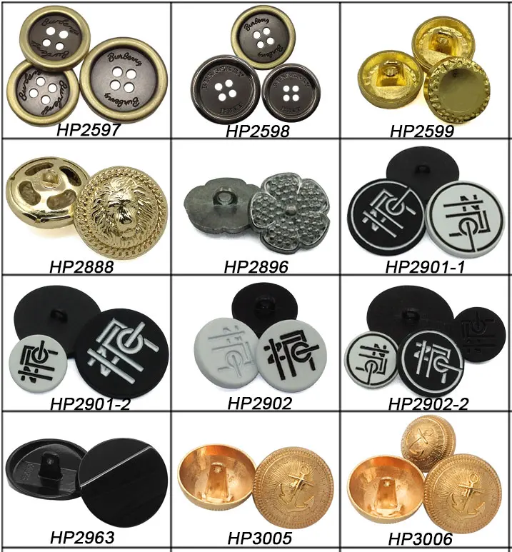 Wholesale custom factory supplier matted black nickel clothes press metal snap button