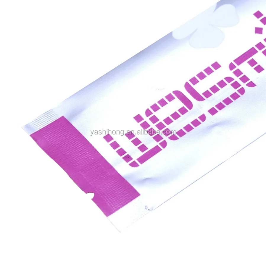 custom printed disposable plastic instant coffee packaging film/ chocolate bar packaging material