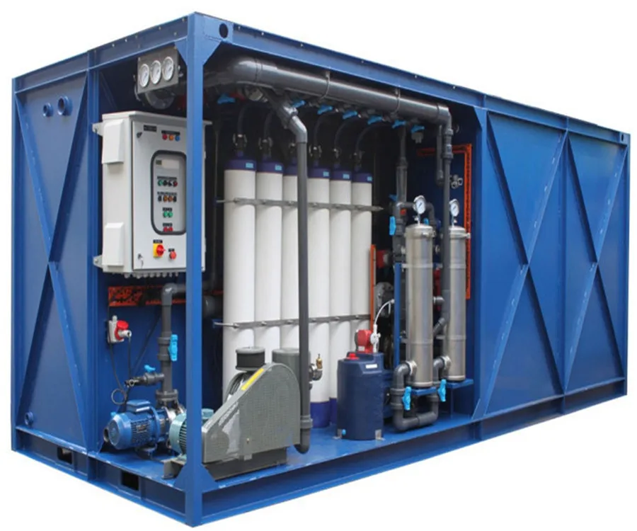 Mobile Container House ro water filter system water treatment plant