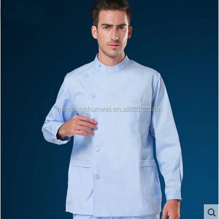 High quality doctor /nurse uniform Unisex long short sleeve hospital uniform