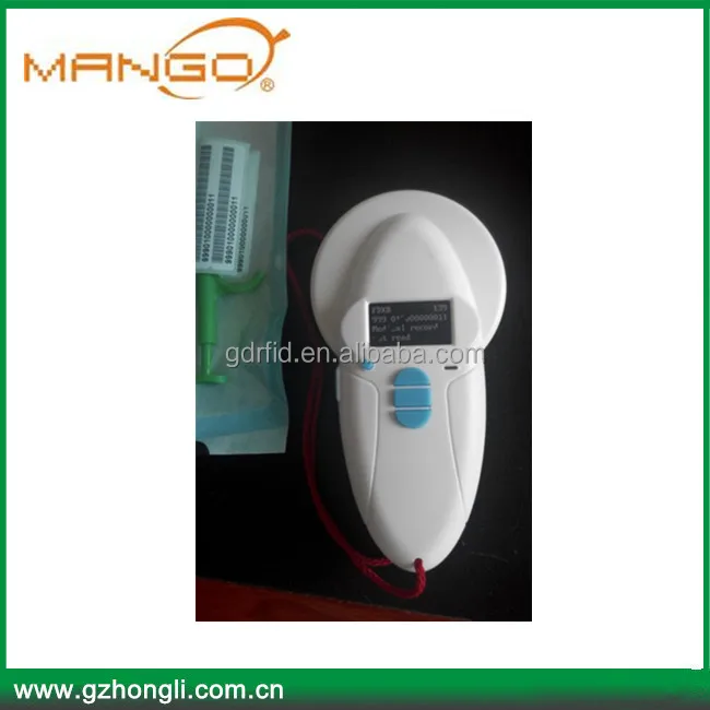 RFID Microchip animal scanner 134.2KHz Pet chip scanner