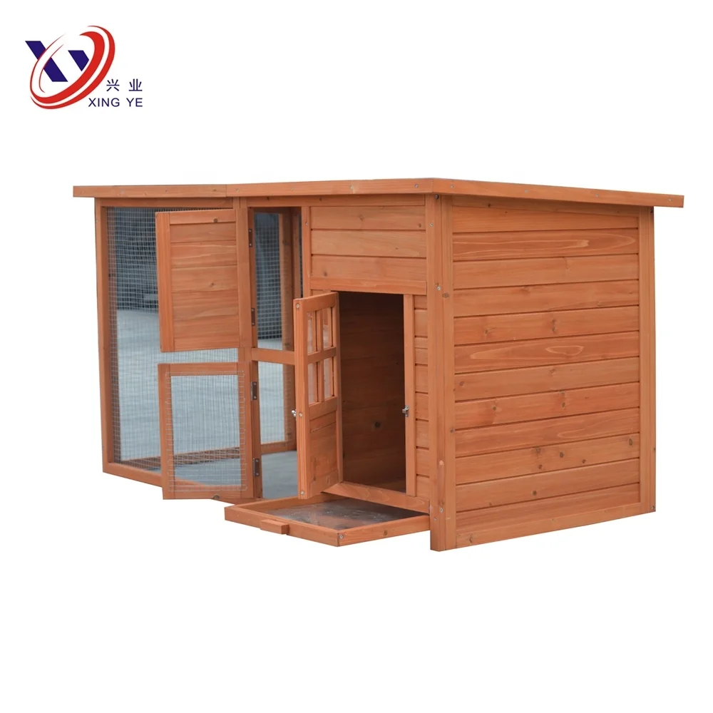 Wooden large animal cage for chicken and duck living coop