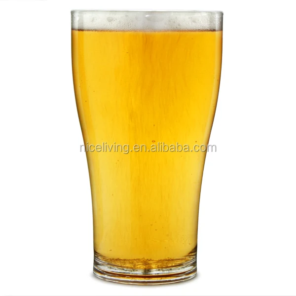 Rigid Plastic Pint Glasses CE 20oz / 568ml