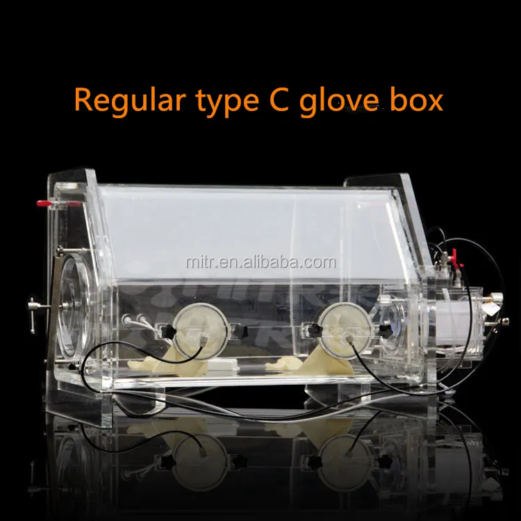 PMMA Acrylic Isolation Transparent Vacuum Inert Gas Testing Chamber