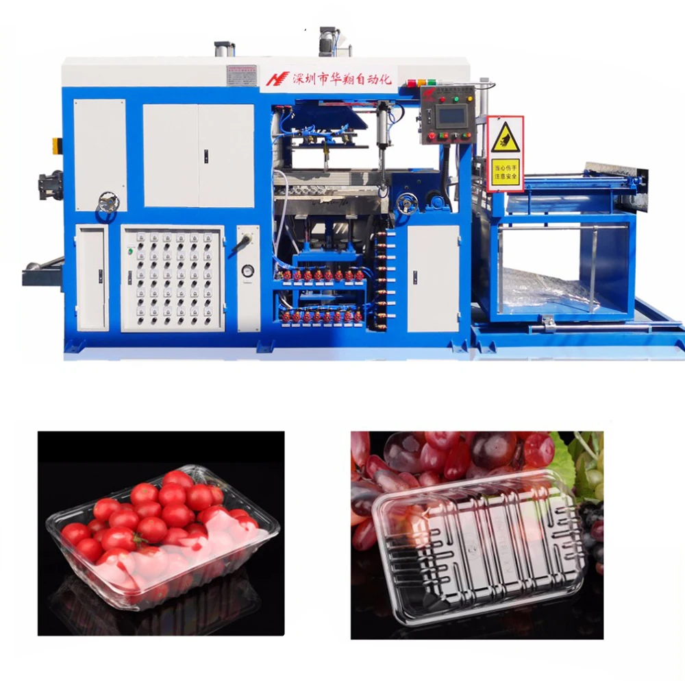 Packing Tray Automatic Plastic Vacuum Forming Machine Factory
