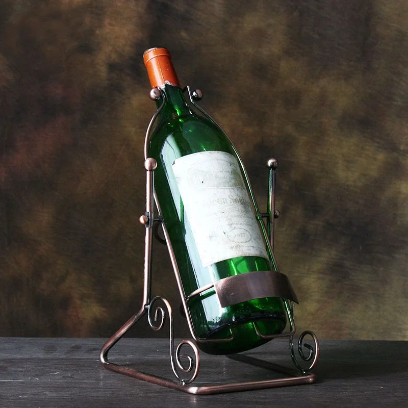 Factory Made Customized Size Top Quality Swinging Wine Cradle for Large Bottle
