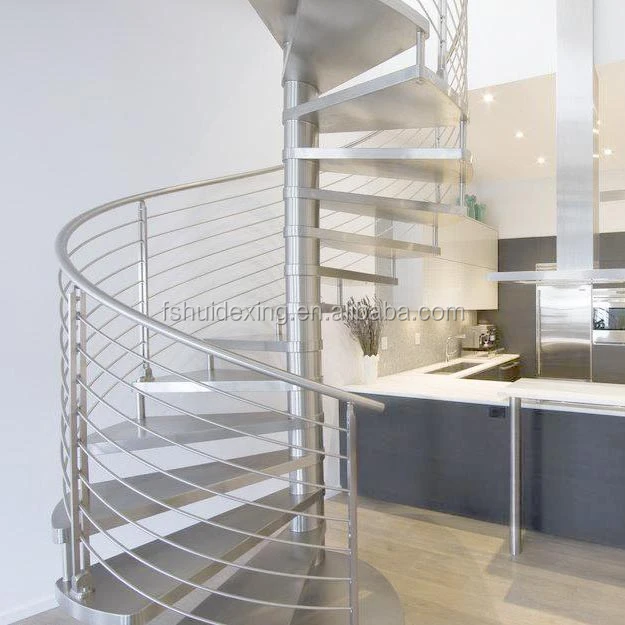 Foshan Holar stainless steel spiral stair handrails buy wholesale direct from china