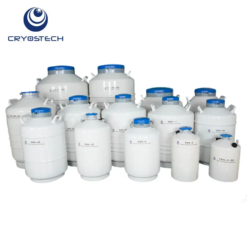 YDS Series Cryostech Liquid Nitrogen Storage Dewar Container Flask Tank