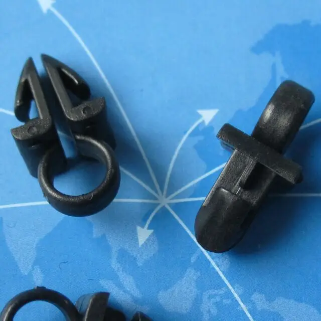 Китайский поставщик, аксессуары для автомобильных креплений, пластиковый автомобильный зажим с круглой головкой