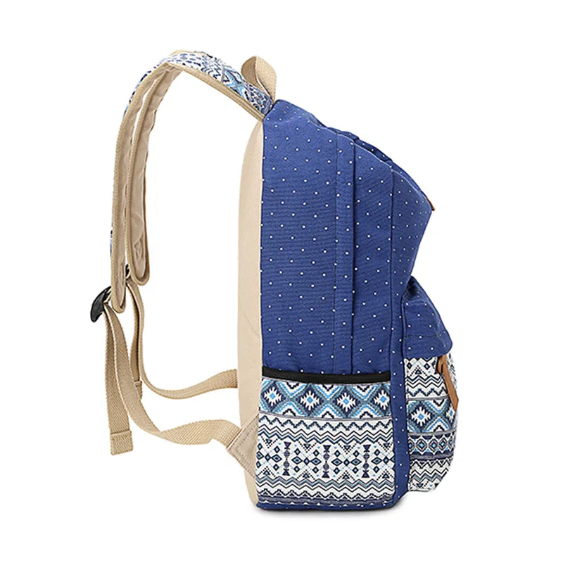 YS-B008 2021 custom printed student college canvas girls backpacks university bag fashion backpack for women