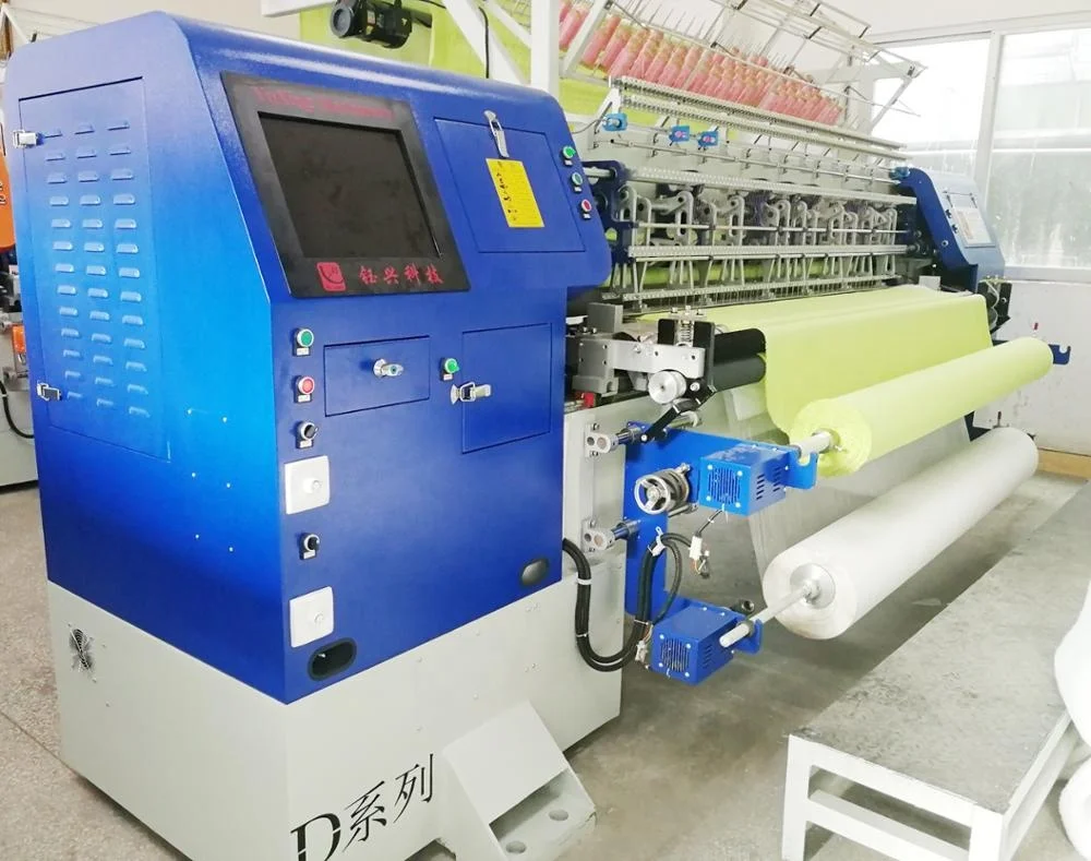 1200rpm  Automatic Quilting Sewing Machine for Blanket with Embroidery Function