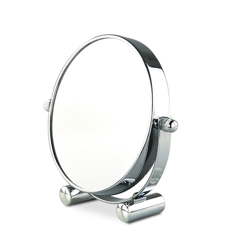 5 Inch Carry On Travel Size Foldaway Table Top Portable  Mirror and Stand