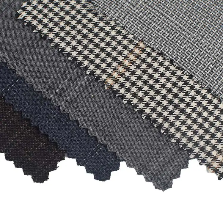 
High Quality 100% Wool Tweed Fabric for Coats 