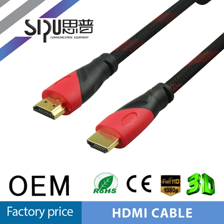 SIPU Горячая 1.8 м/6 ftFull HD 4 К * 2 К высокоскоростной кабель HDMI 2.0 В с Ethernet