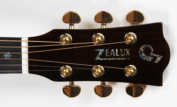 
41 inch solid Sitka spruce acoustic guitar 