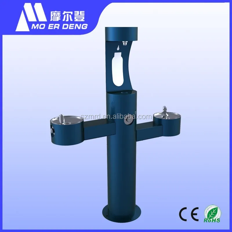
Public Recessed wall mounted water cooler, recessed water Dispenser with IR sensored bottle filler 
