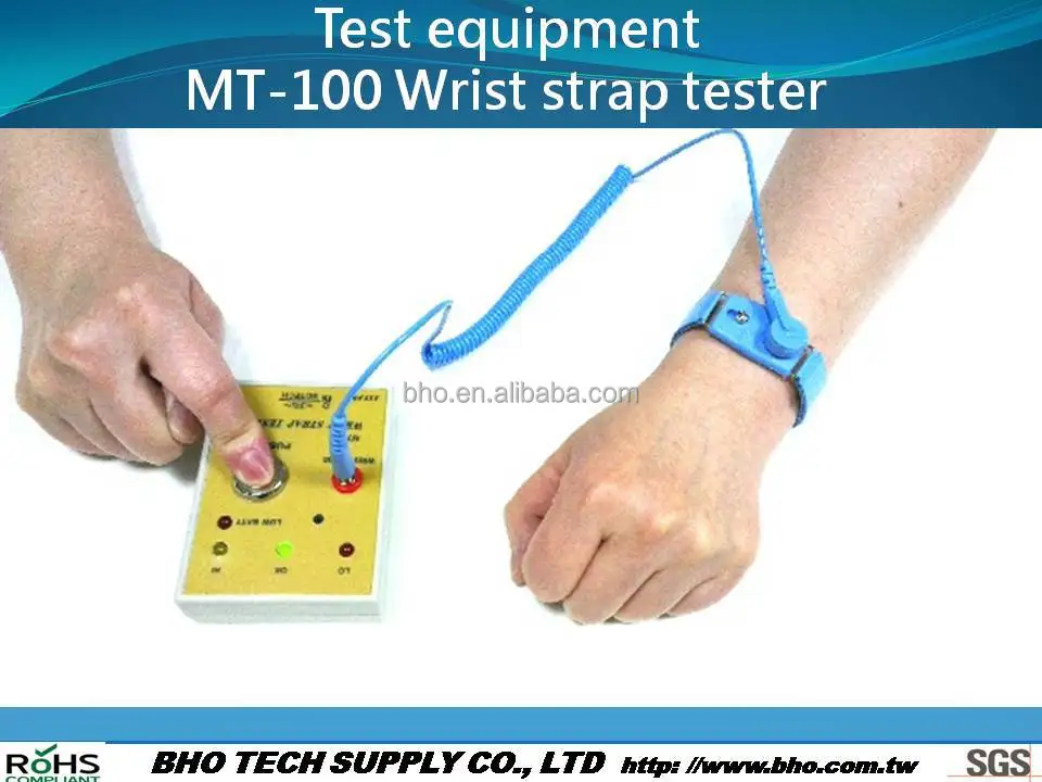 MT-100 Test meter esd wrist strap tester antistatic wrist strap tester