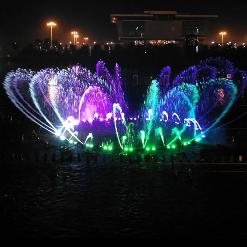 DMX512 Water  Laminar Musical  Fountain Fireworks  Indoor  Rotating Swivel 2D Nozzle for Musical Fountain Nozzle Types