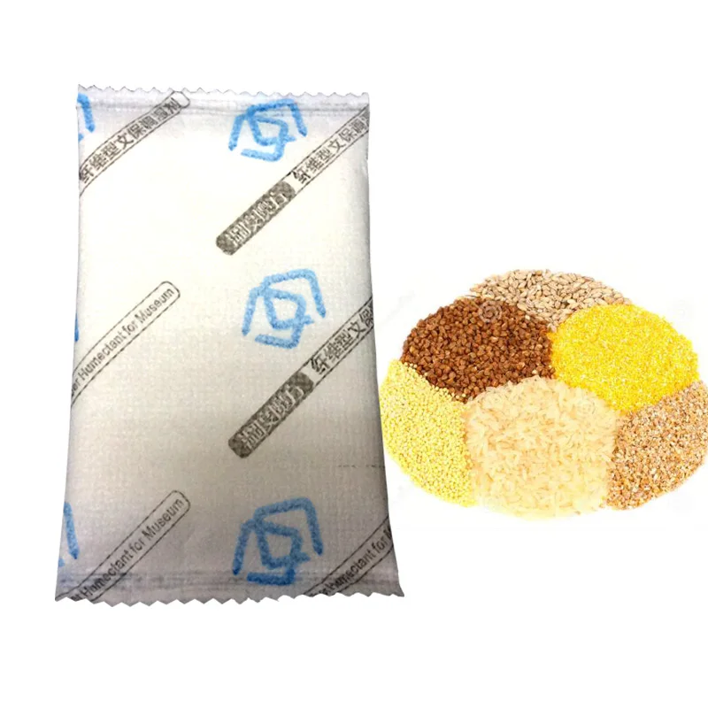 easy to use no space no dust or particles leak ihumi 2-Way Humidity Control sheet Fiber Humectant for wheat storage