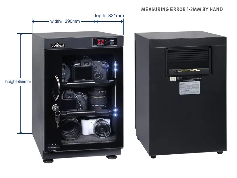 
40L wonderful dry box for camera accessories lens dry storage cabinet 