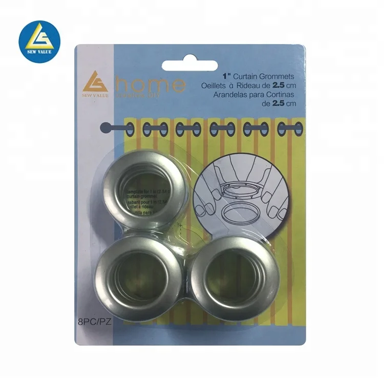 25mm metal grommets eyelet ring for curtain