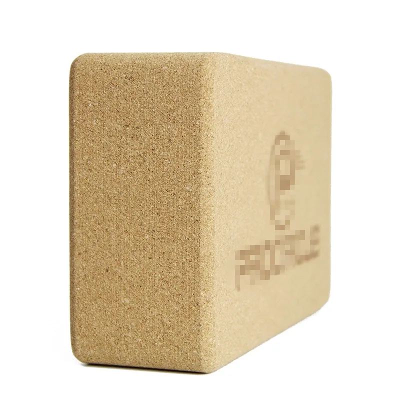 High Density Organic Safety Light Weight Durable Cork Yoga Block
