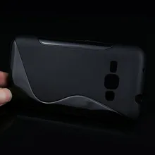 J1 2016 S lines Soft TPU Case For Samsung Galaxy J1 2016 J120 J120F Back Protect Rubber Matte Silicone Phone Bags