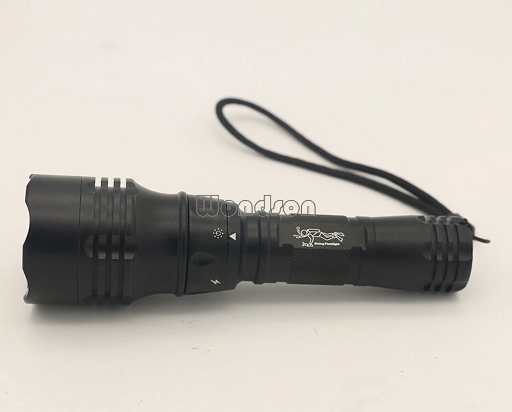 5 Modes LED Professional Submarine Scuba Underwater Light Diving Flash Light