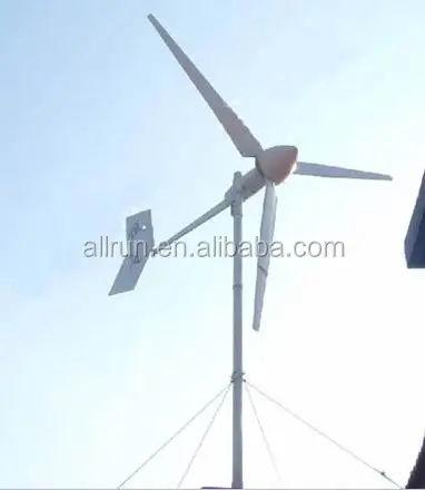 3 кВт 48 В бытовые вертикальные ветряные мельницы с электроприводом