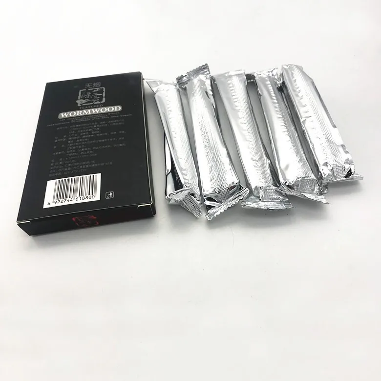 Huasun Traditional Moxibustion Therapy Smokeless Moxa Roll Brand Chinese Black Ce Herbs Size Replace Patch Electric Moxa 3 Years