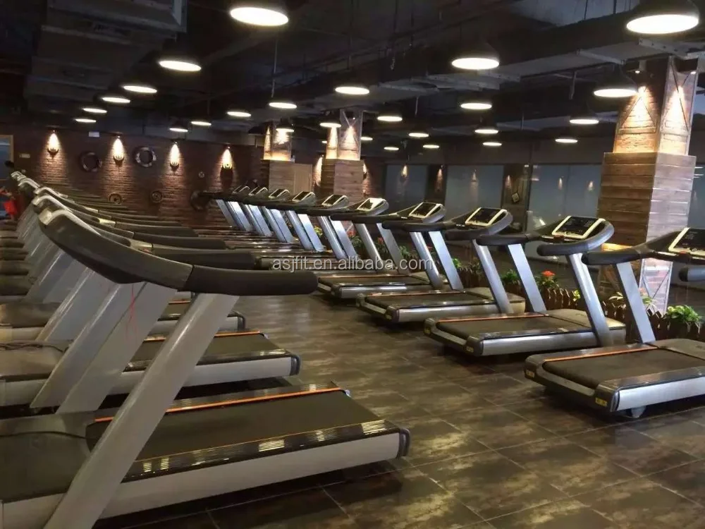 gym machines heavy Treadmill Led touch screen fitness treadmill machine commercial indoor Gym Equipment