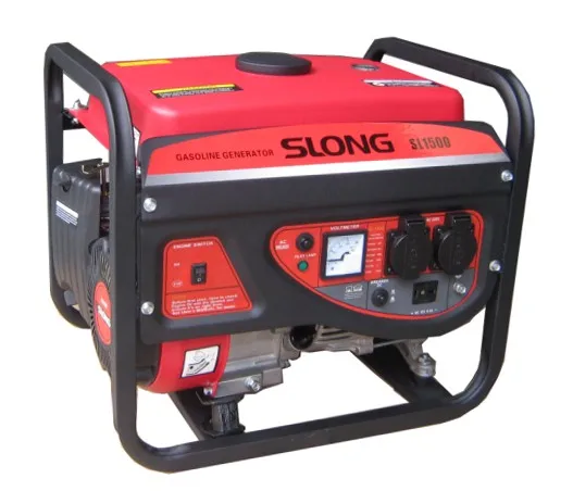 Yancheng SLONG 1kw gasoline generator SL1500DX 156 engine