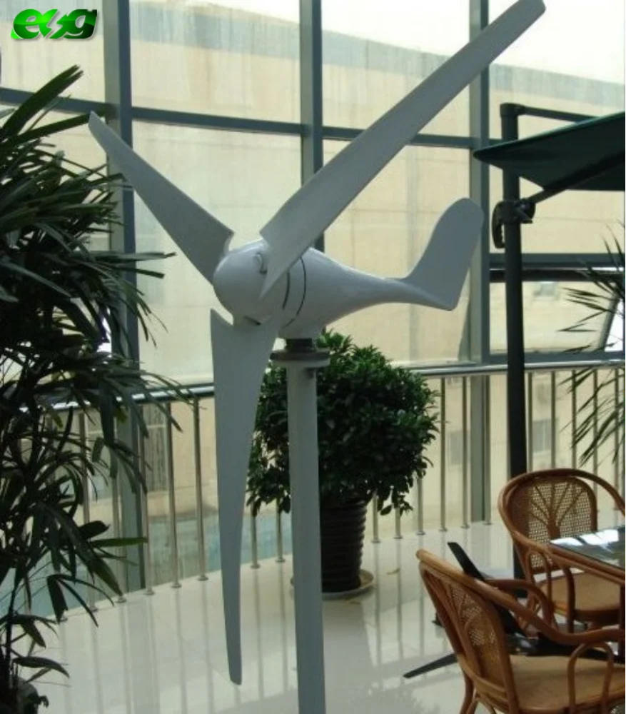 ESG manufacture New energy 5 Blade 100w 300w 400w 500w 600w 800w 1000w Small Wind Turbine Generator