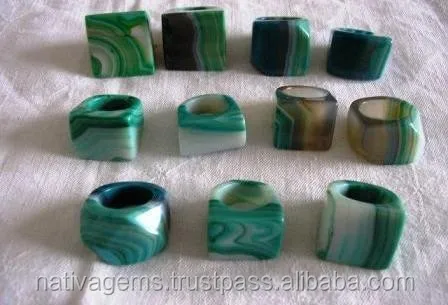 AGATE COLORED RING