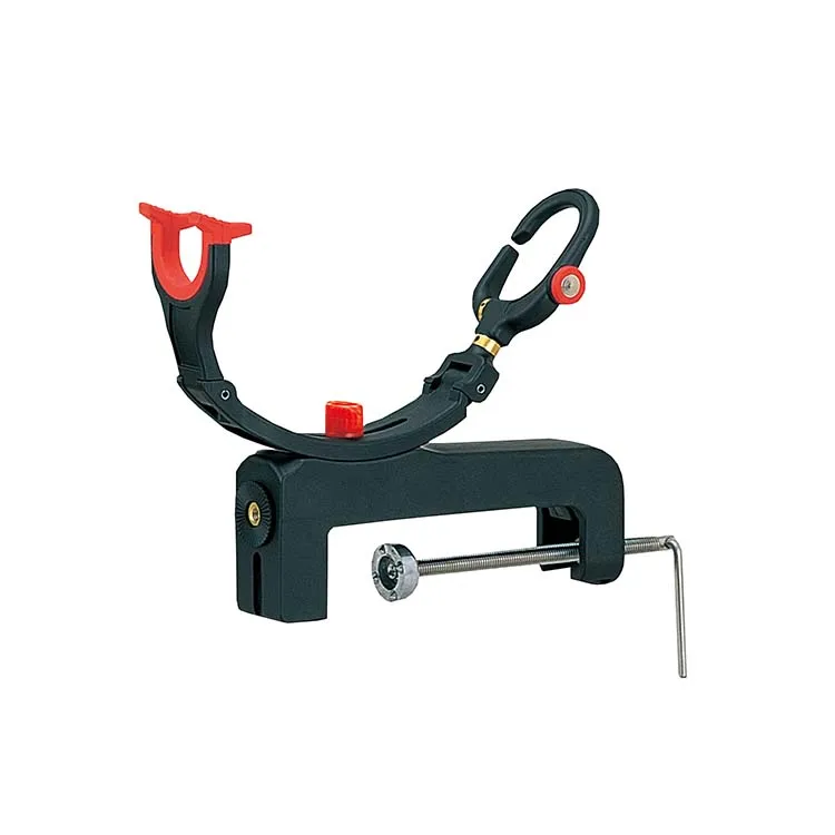 Flexible swinging and angle adjustment fishing rod holder stainless