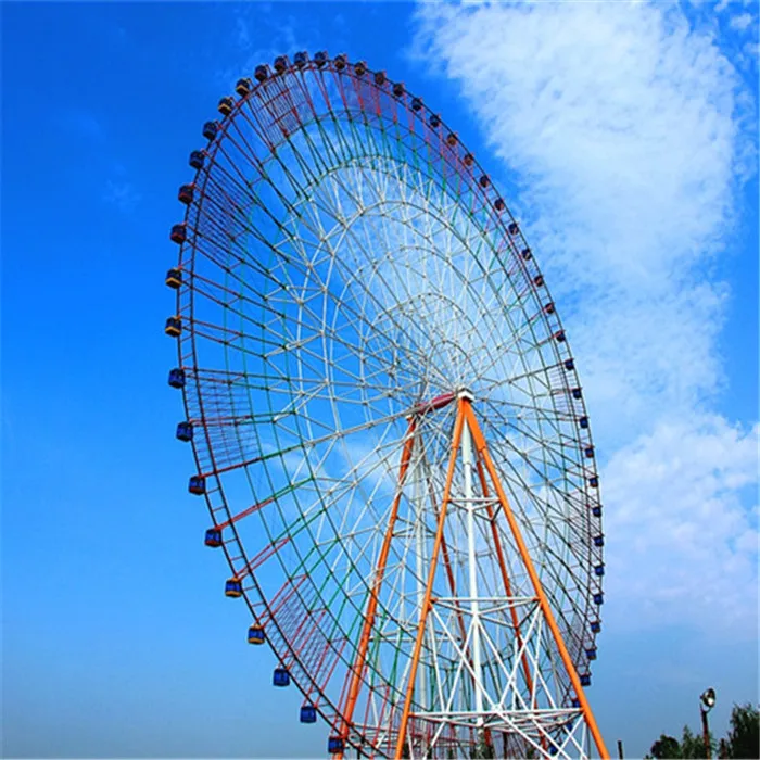 Прямая поставка с завода роскошное украшенное надежное безопасное устройство огромное колесо обозрения для продажи