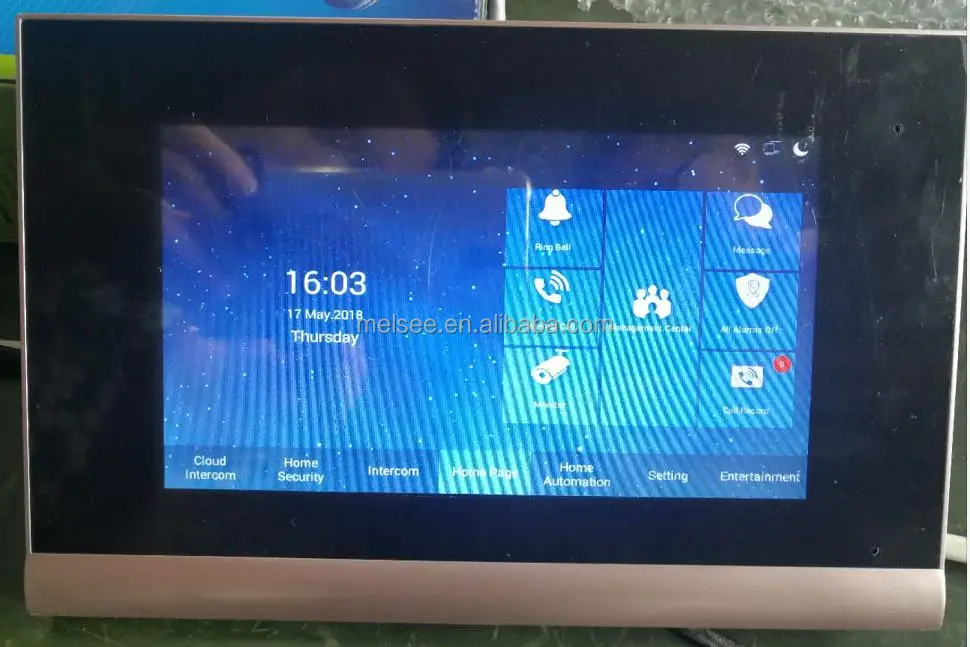 Новый цветной цифровой беспроводной сенсорный экран HD WIFI 7 дюймов видеодомофон с устройствами iOS и Android бесплатное приложение
