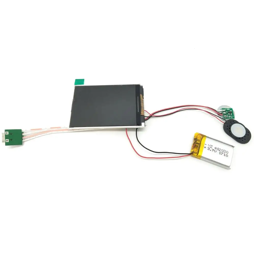 lcd video brochure card components  2.4/2.8/4/4.3/5/7/10.1 inch  video greeting card components
