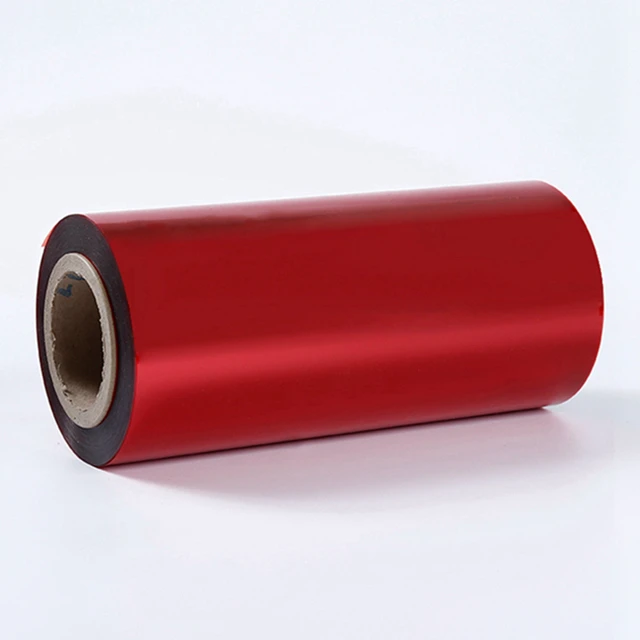 red color bopet sheet film Release coating anti-static PET film  Translucent or transparent