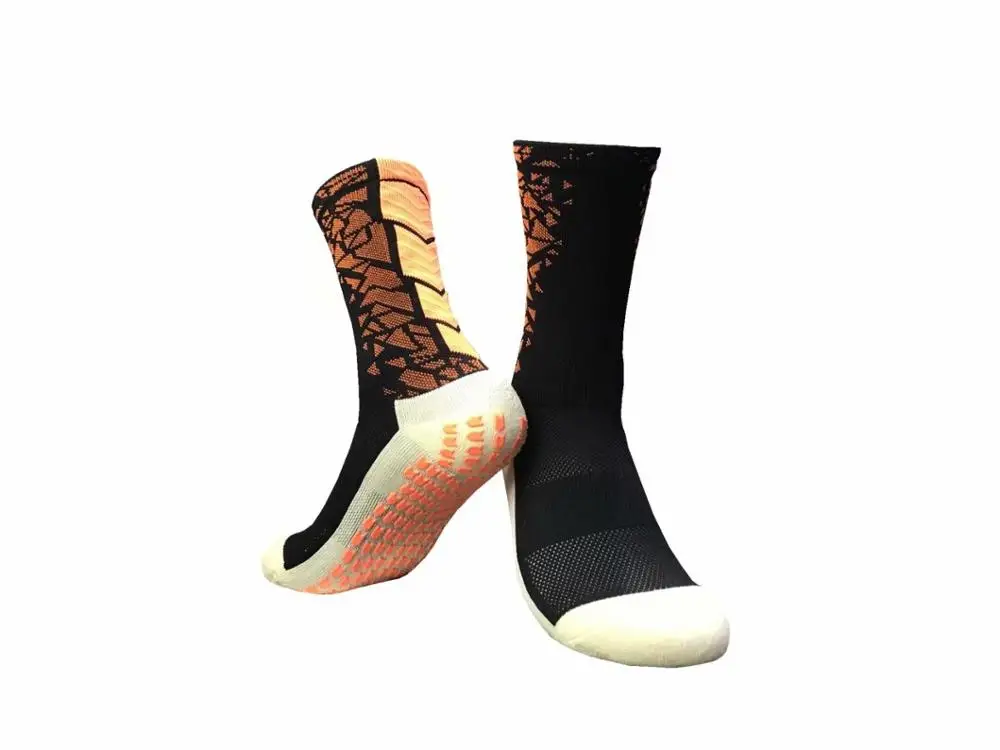 Wholesale high quality custom logo American black football socks