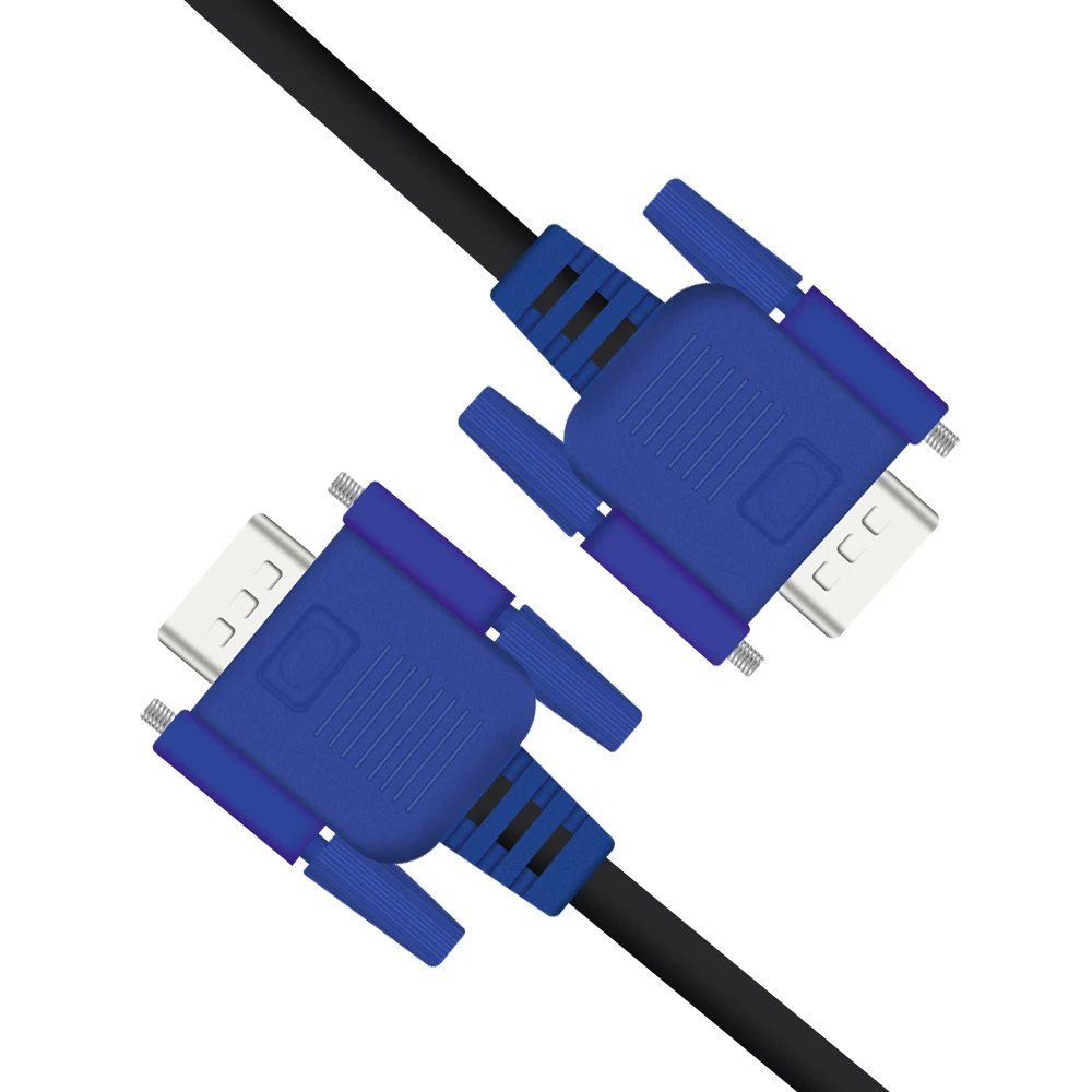 
Factory High Quality 3+4 3+6 3+9 VGA Cable Male to Male OEM Computer Cable VGA 