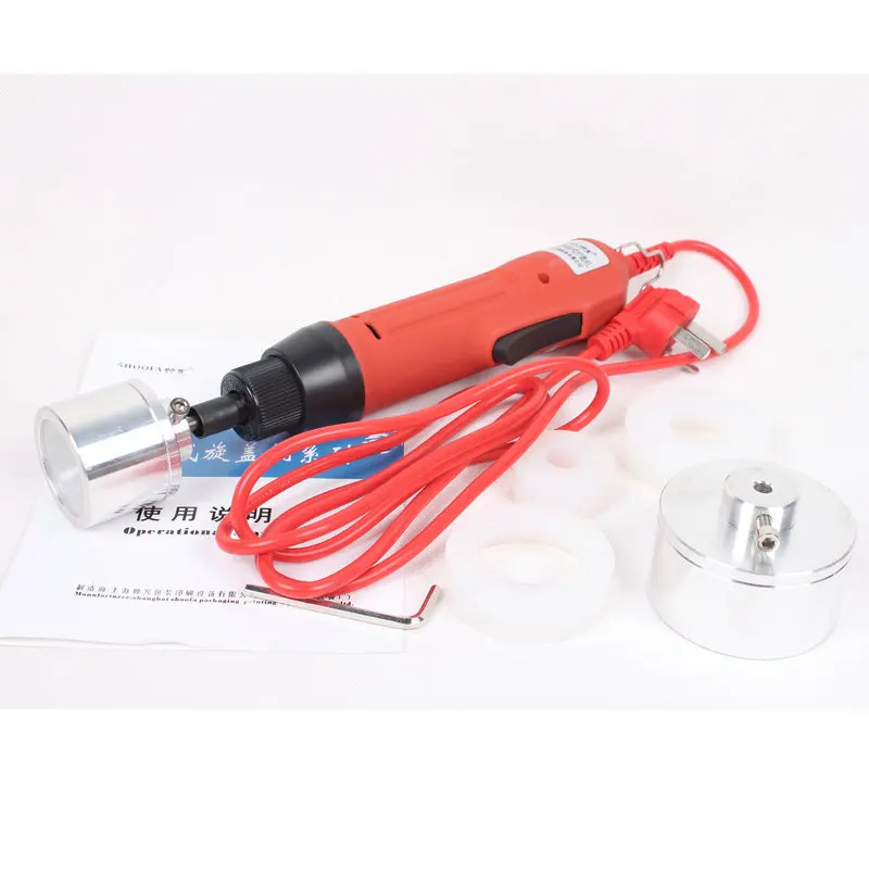 Twist off electric Hand held capping machine Handheld bottle capping machine