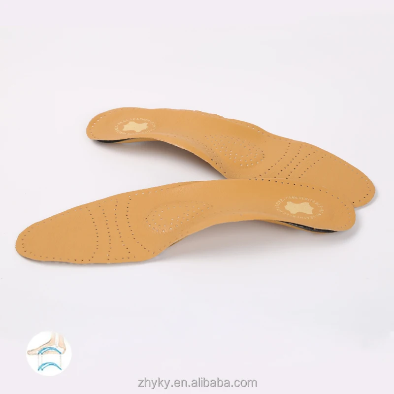 Free Sample Custom Leather Insoles Silicone Insoles