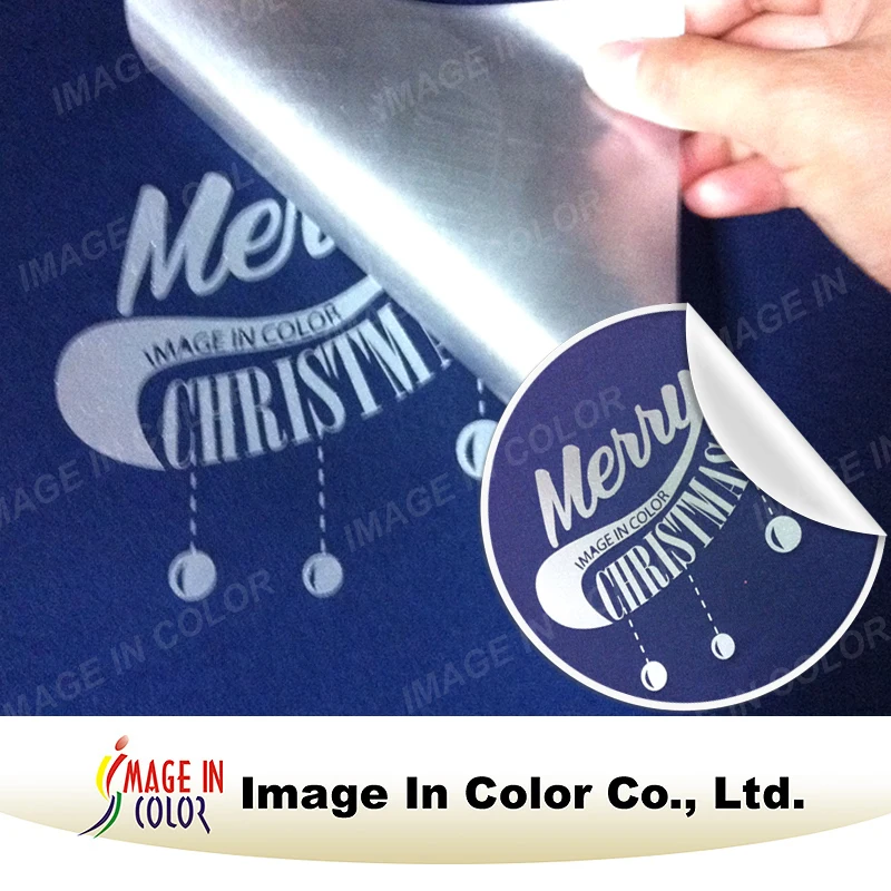 Custom reflective vinyl transfer