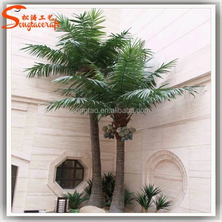 Customize make artificial fake coconut palm tree artificial palm coconut tree